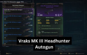 Vraks MK III Headhunter Autogun